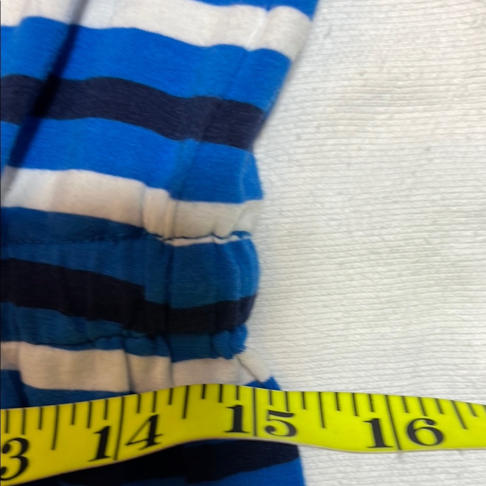 Michael Kors Blue and White Striped Mini Dress - Picture 11 of 14